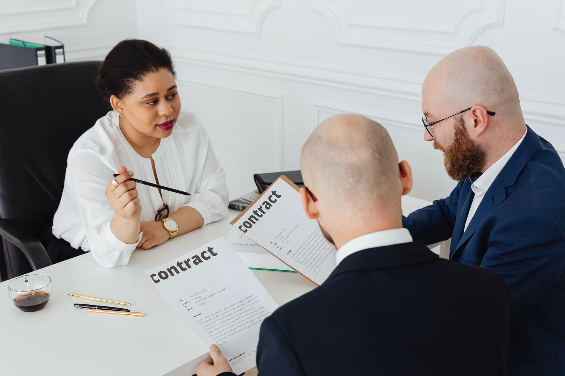 Договор с выделенными пунктами для проверки нейросетью