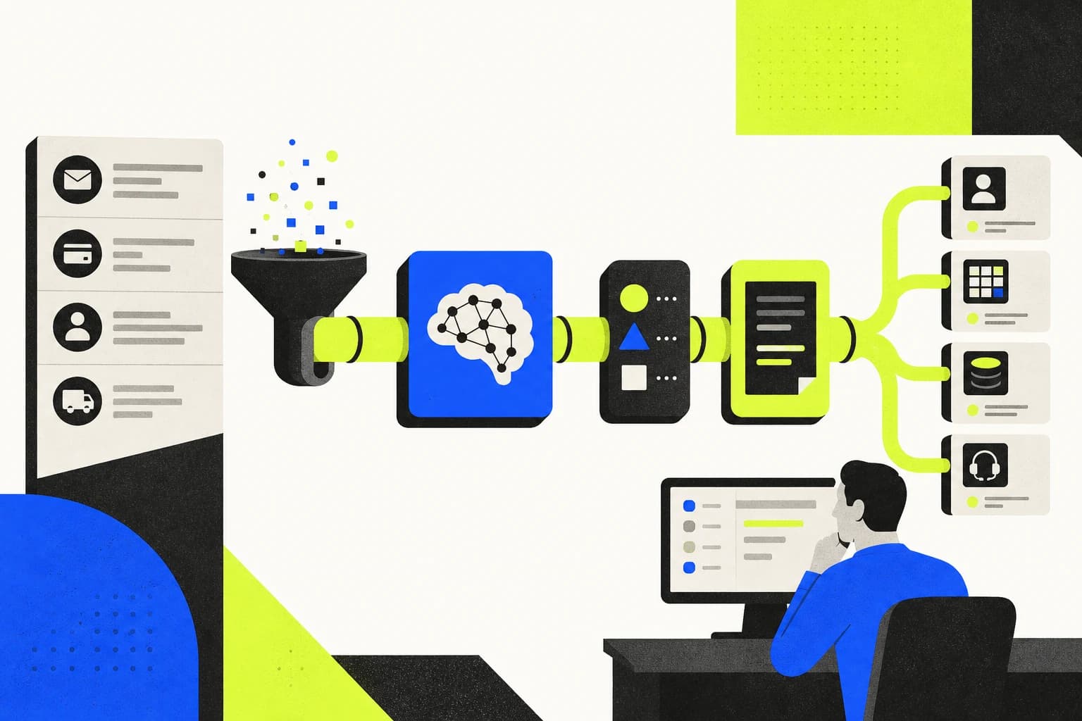 Схема передачи обращений клиентов из формы поддержки в систему через API