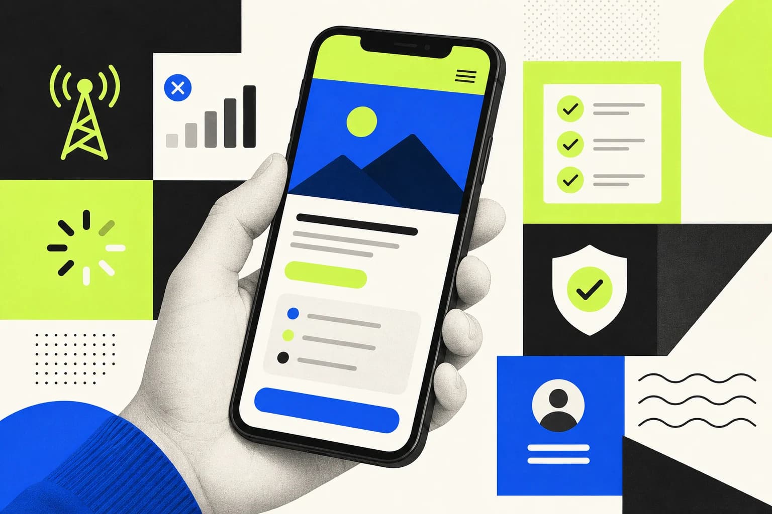 Проверка лендинга партнёрского оффера на смартфоне