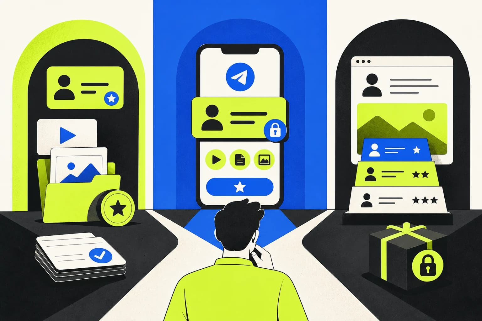Автор настраивает платную подписку для закрытого Telegram-канала